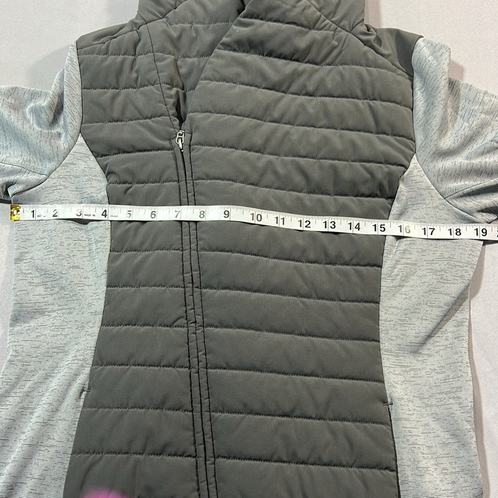 Womens Gray Hooded Jacket - Picture 4 of 9